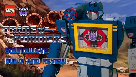 Lego Transformers - Soundwave - 10358 -Detailed Build and Review