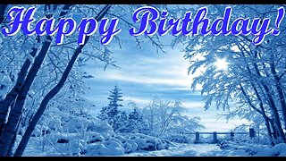 Happy Birthday 3D - Happy Birthday - Happy Birthday To You - Happy Birthday Song Video Card