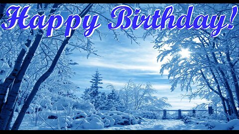 Happy Birthday 3D - Happy Birthday - Happy Birthday To You - Happy Birthday Song Video Card