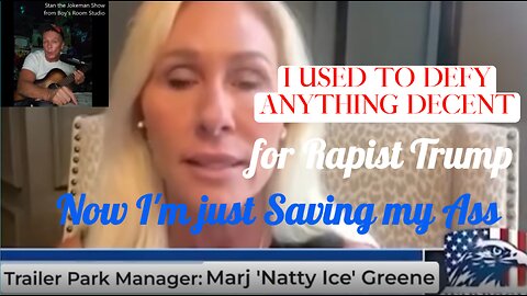 Marjorie 'Natty Ice' Greene Doesn't Give a Sh*t!