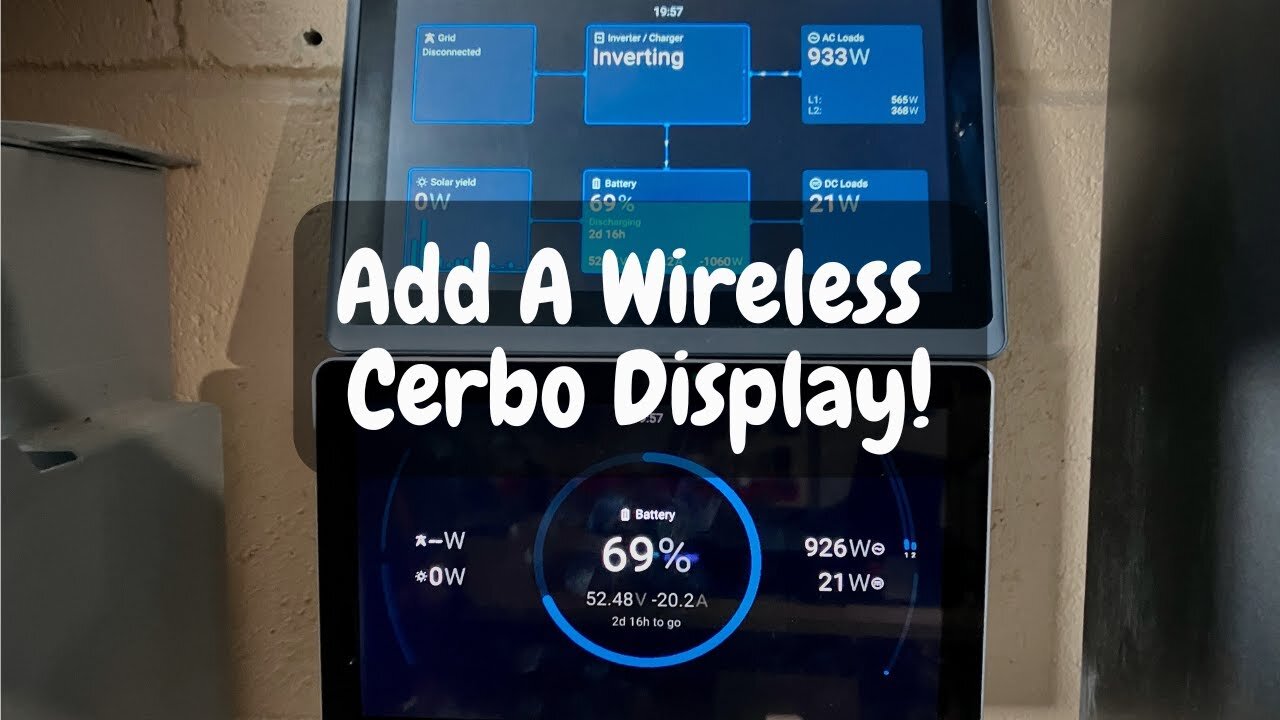 Easily Add a Wireless Display to Your Victron GX System with an Android Tablet!