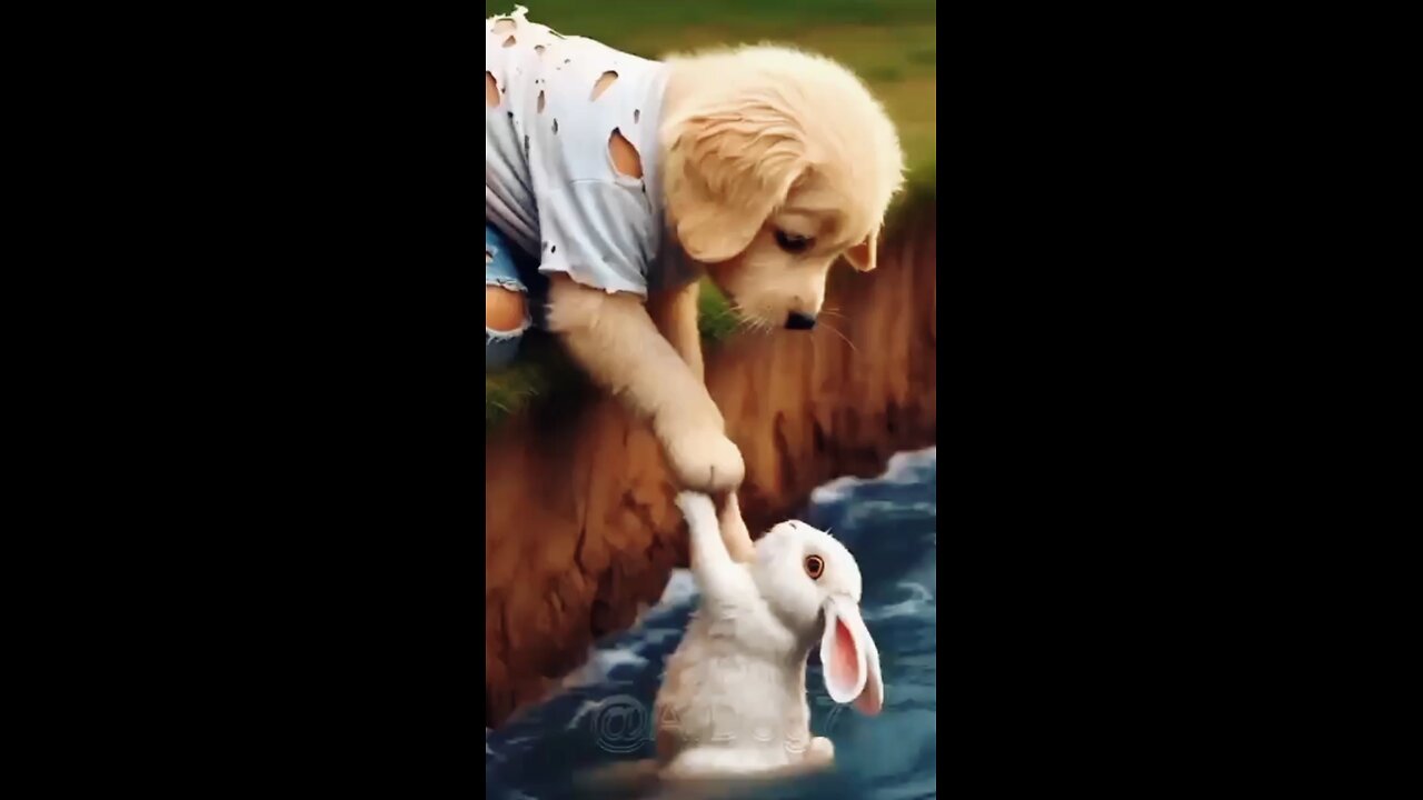 Dog And Rabbit Emotional Story