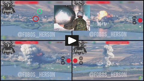Kherson area: Russian UMPK FAB-3000 bomb deleted the Ukrainian position
