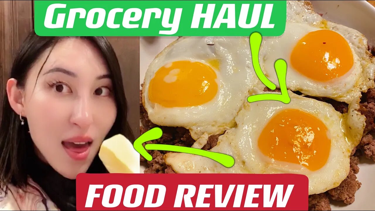Carnivore Grocery Haul, Egg & Butter Review, & What I Eat In A Day __ Trader Joe's Costco Shopping
