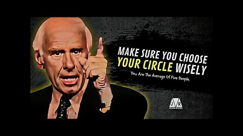 You Are The Average Of The Five People You Spend The Most Time With | Jim Rohn Motivation