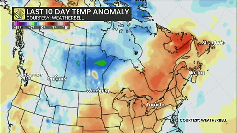 64-day heat streak could break on Monday in Ontario