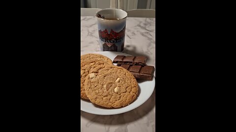 COOKIES AND CHOCOLATE FOR SNACKS