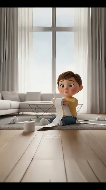 Unrolling happiness! 🧻✨