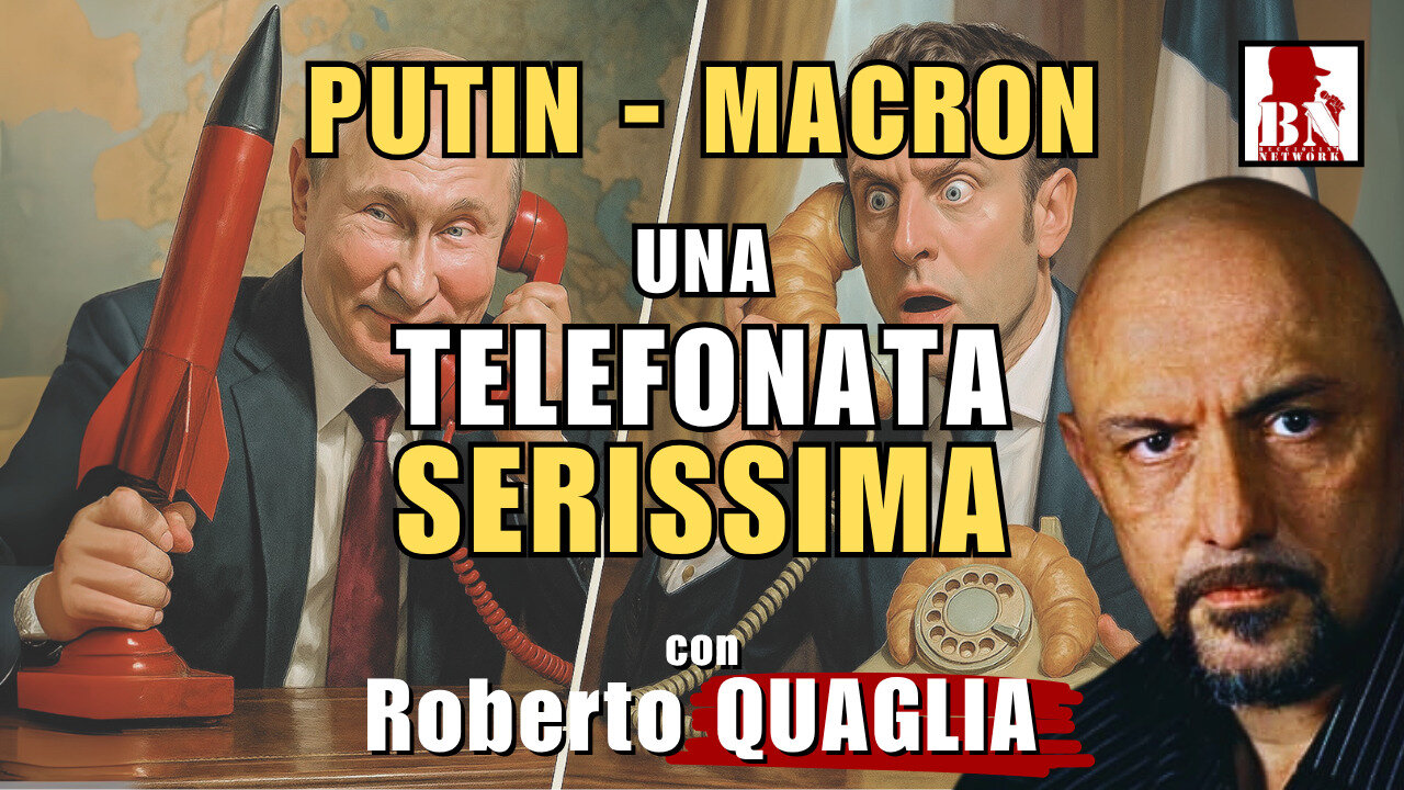 #PUTIN e #MACRON si sono parlati al TELEFONO | Il Punt🔴 di Vista di Roberto QUAGLIA
