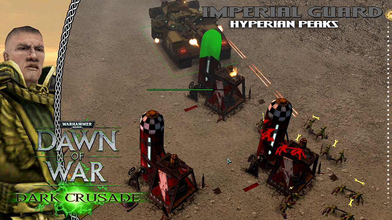 Dawn Of War Dark Crusade | Imperial Guard | Battle For The Hyperion Peaks