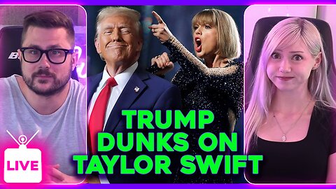Trump DUNKS on Taylor Swift, Justin Bieber SPEAKS OUT on DIDDY, Lorde is CRINGE | Ep. 837