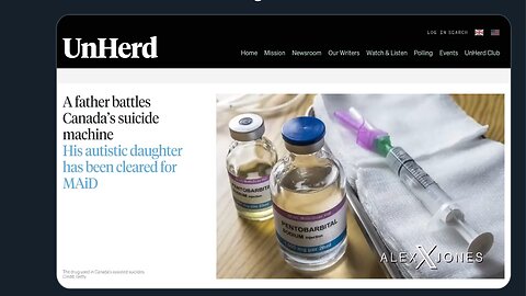 BREAKING: Canada Revives Plan To Kill Disabled Children & Adults Under The MAiD Program