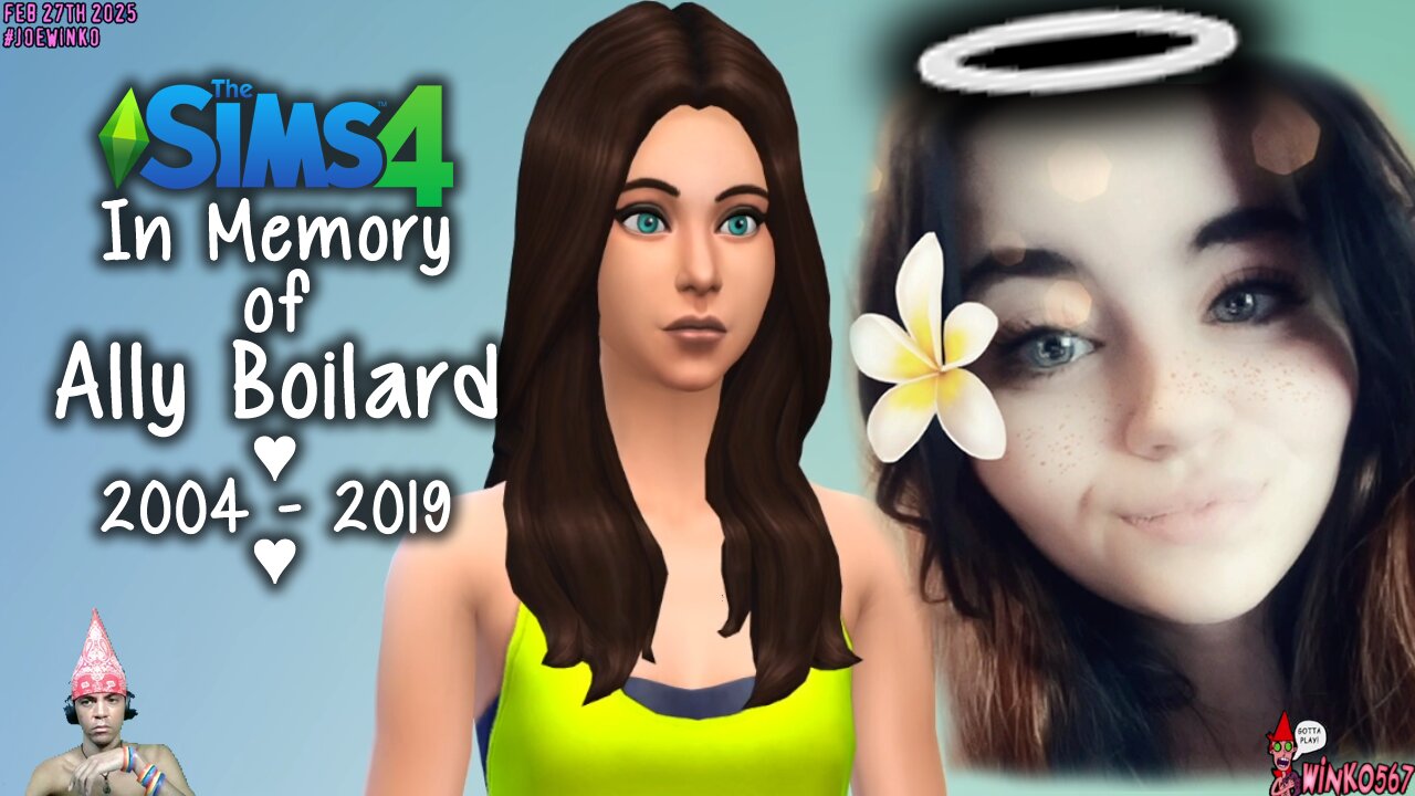 Ally Boilard - Sims 4 Create A Sim (Feb 27th 2025) - Joe Winko