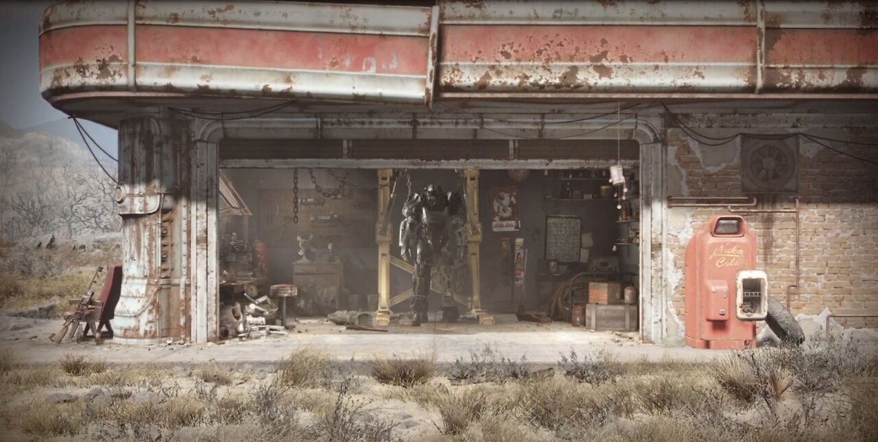 Fallout 4 opening scene and music, long version. Video Game ASMR