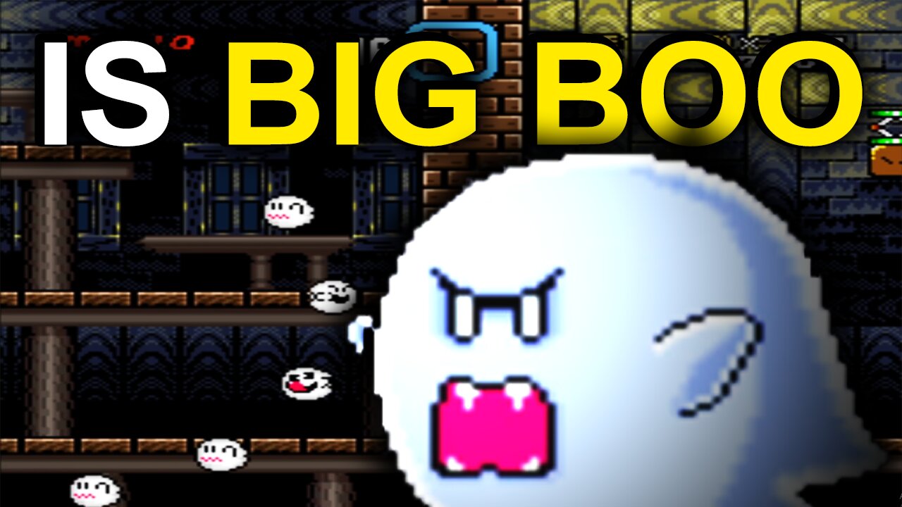 IS BIG BOO really immortal ? | SUPER MARIO WORLD
