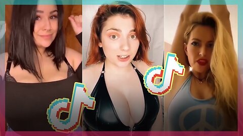 Hot Girls Put Your Hands Up And Bounce TikTok Challenge Compilation Trend latest 2021 🍑 🍑