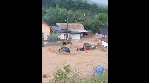 EMERGENCY DECLARED AFTER SEVERE FLOODS HIT ROKYCANY, SLOVAKIA. (June 02, 2025 Yesterday)