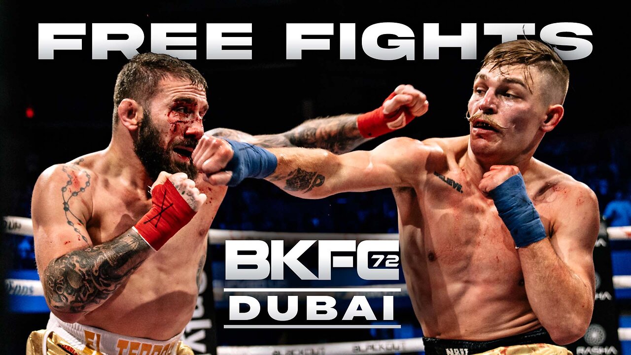 Countdown to BKFC 72 DUBAI STEWART vs STRYDOM & FREE LIVE FIGHTS!