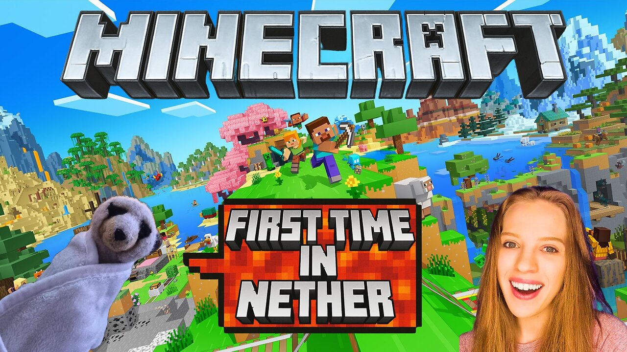 🔴 Minecraft - Nether First Time - DAY 2