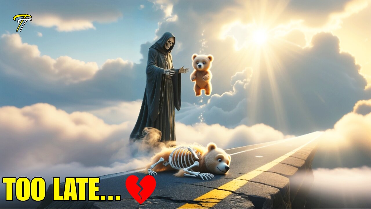 Curiosity Left Behind: Baby Bear Waited Too Long in the Clouds 💔 #SadStory