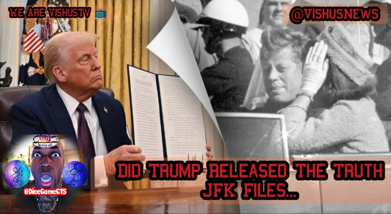 Did Trump Released The Truth JFK Files... #VishusTv 📺