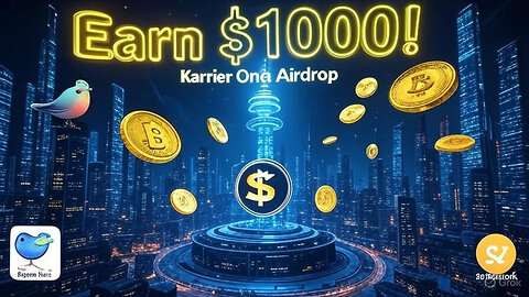 How to Earn $1000 with Karrier One’s $KONE Crypto Airdrop! 🚀