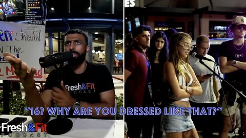 16-Year-Old Girl Dressed Like Hooker Crashes Debate
