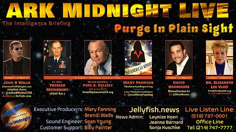 The Intelligence Briefing /Purge in Plain Sight - John B Wells LIVE