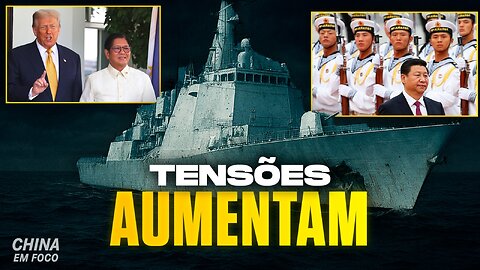EUA enviam navios de guerra para Pacífico depois de perseguição de China contra Filipinas
