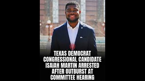 DemonCrat Congressional Candidate Removed From Texas Redistricting Hearing