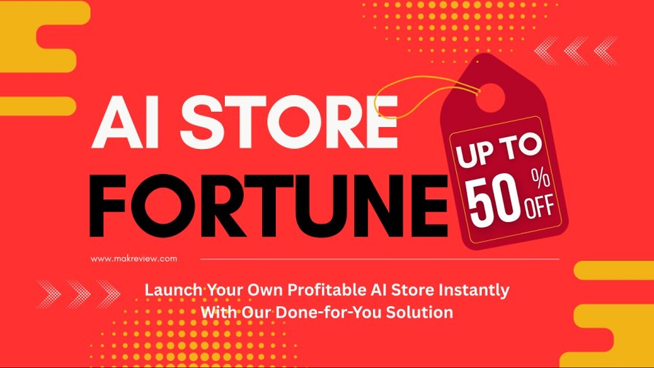 AI Store Fortune Review | Build a Profitable AI Store in Minutes | Price, OTOs & Discount Code