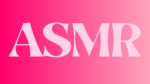 My first ASMR | Random triggers