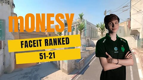 INSANE CS2!!! m0NESY destroys FACEIT lobby with 51 kills POV + VOICE COMMS (DUST2)