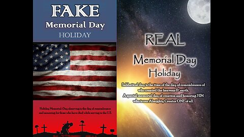 Why is this Memeorial Day Holiday a FAKE?
