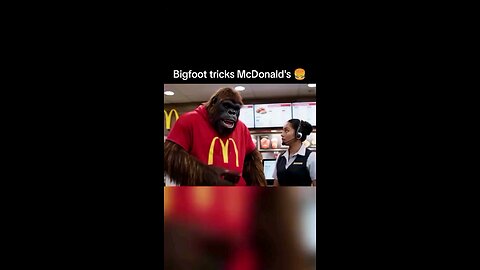 Bigfoot tricks McDonald's