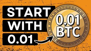 Why 0.01 Bitcoin is the New Gold Coin 🪙