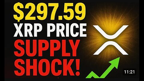 $297.58 XRP SUPPLY SHOCK! FINAL WARNING!