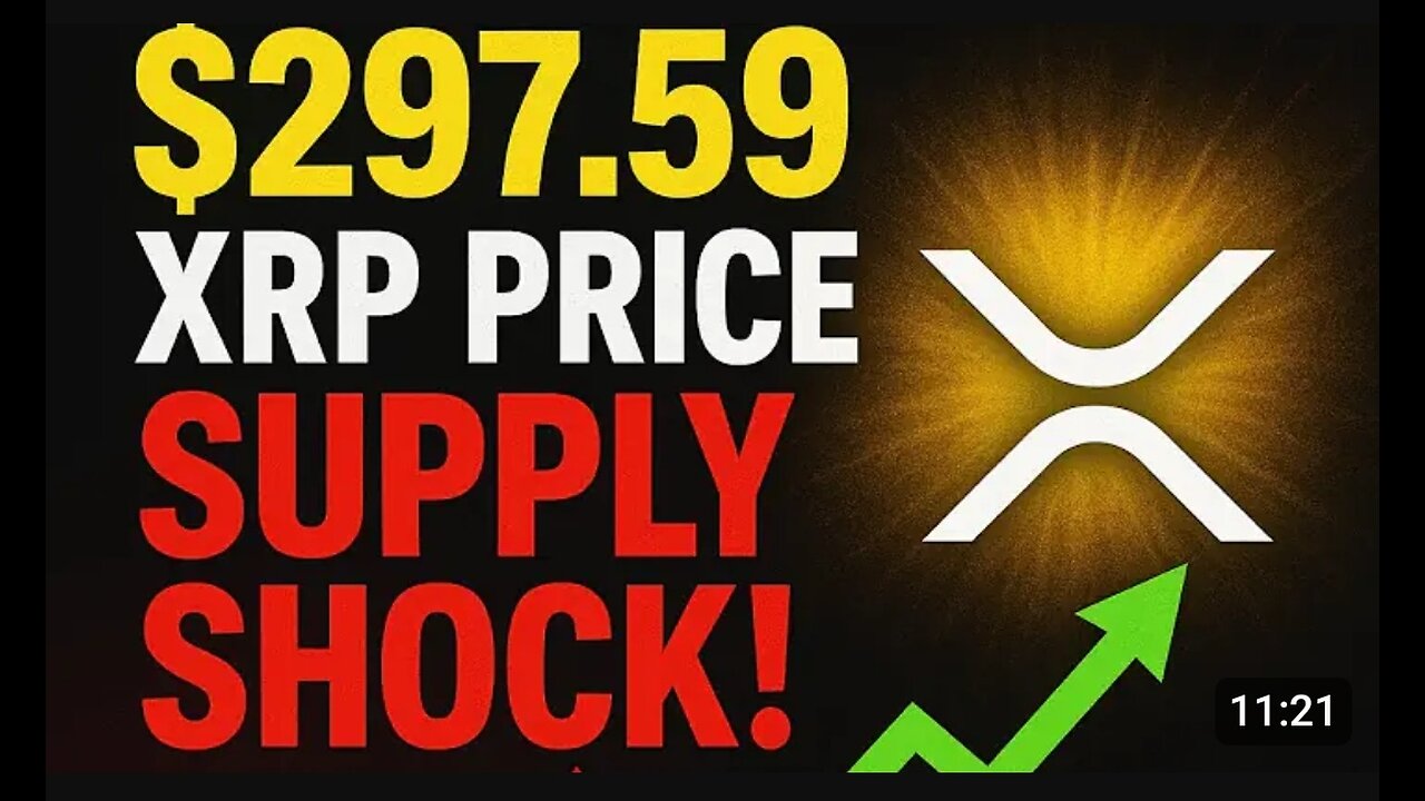 $297.58 XRP SUPPLY SHOCK! FINAL WARNING!