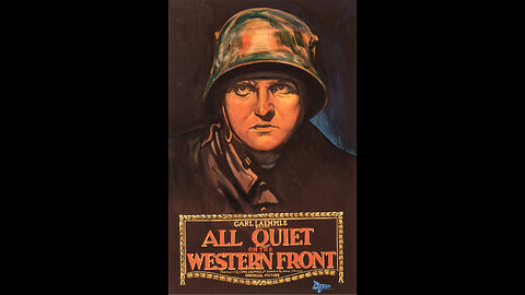 Mike s Movie Matinee All Quiet on the Western Front 1930