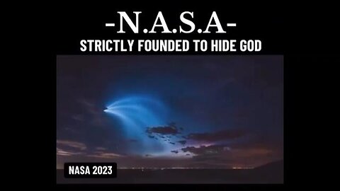 NASA STRICTLY FOUNDED TO HIDE GOD. 🤔?!