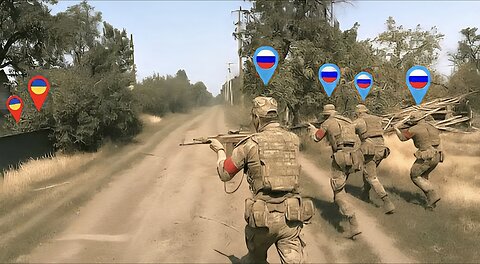 Close-Quarters Chaos: Ukrainian Assault Team Clashes with Russian Forces