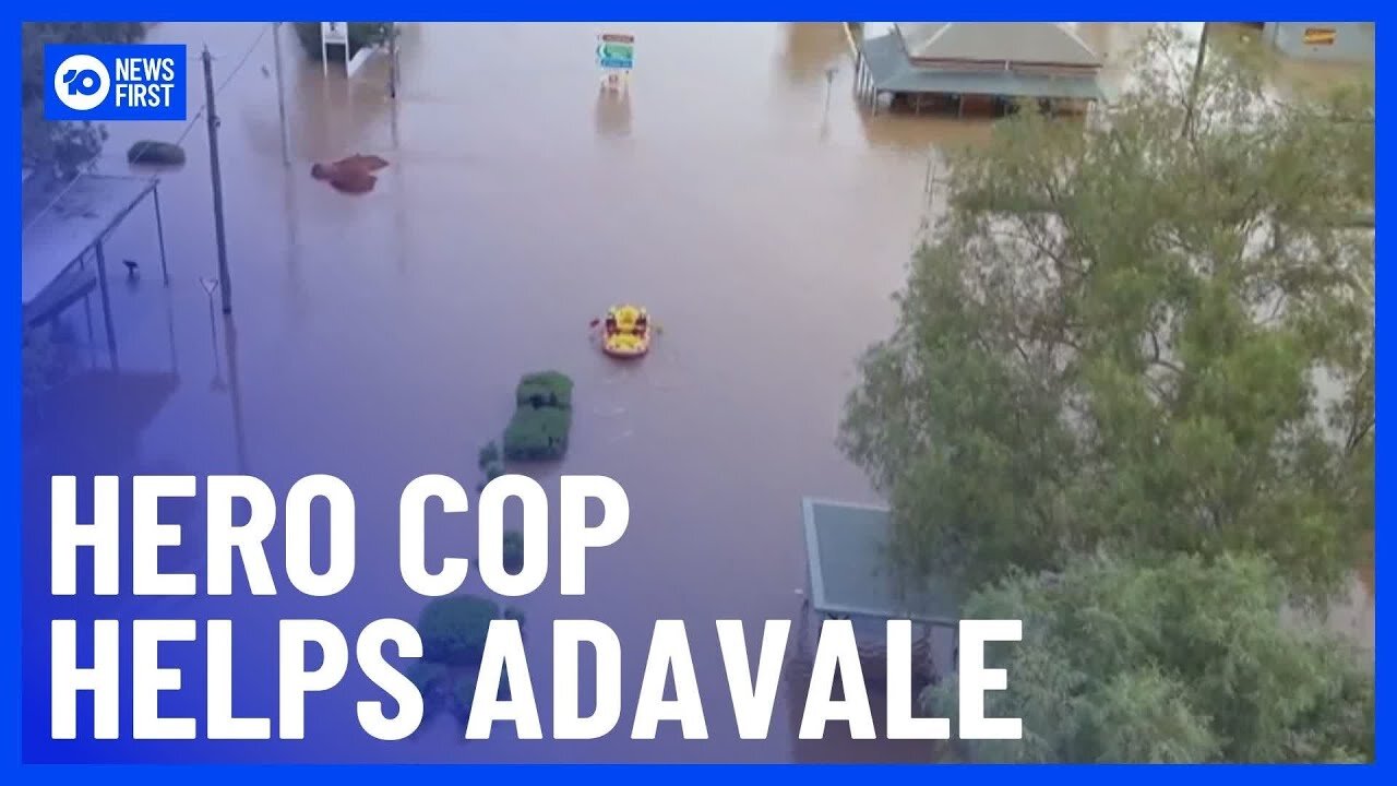 Queensland Officer Helps Adavale Recover After Devastating Floods | 10 News First