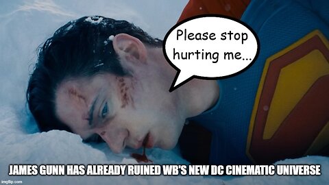 James Gunn says his new Superman movie is POLITICAL???