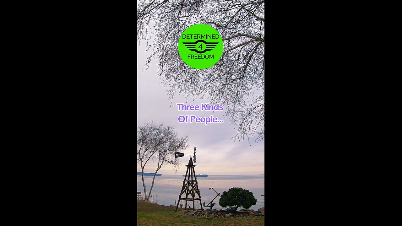 Three Kinds Of People...