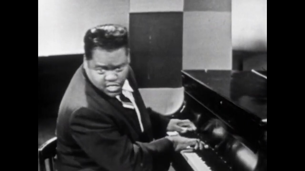 Fats Domino Blueberry Hill 1956 Full Song Portrait Format