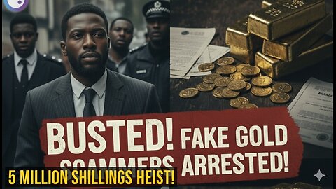 5M SHILLING GOLD HEIST BUSTED IN KENYA