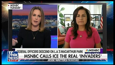 Watters: MSNBC Calls ICE The Real Invaders