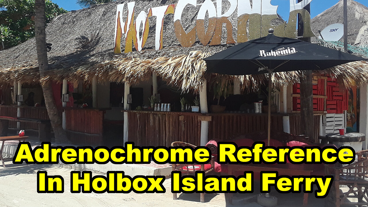 Child Trafficking Reference In Holbox Island Ferry