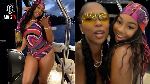 Kash Doll Rents Out Yacht To Celebrate Sister Shontria's 21st B-Day! 🛥