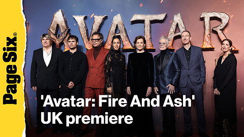 'Avatar: Fire And Ash' UK premiere red carpet: Sigourney Weaver, Stephen Lang, more